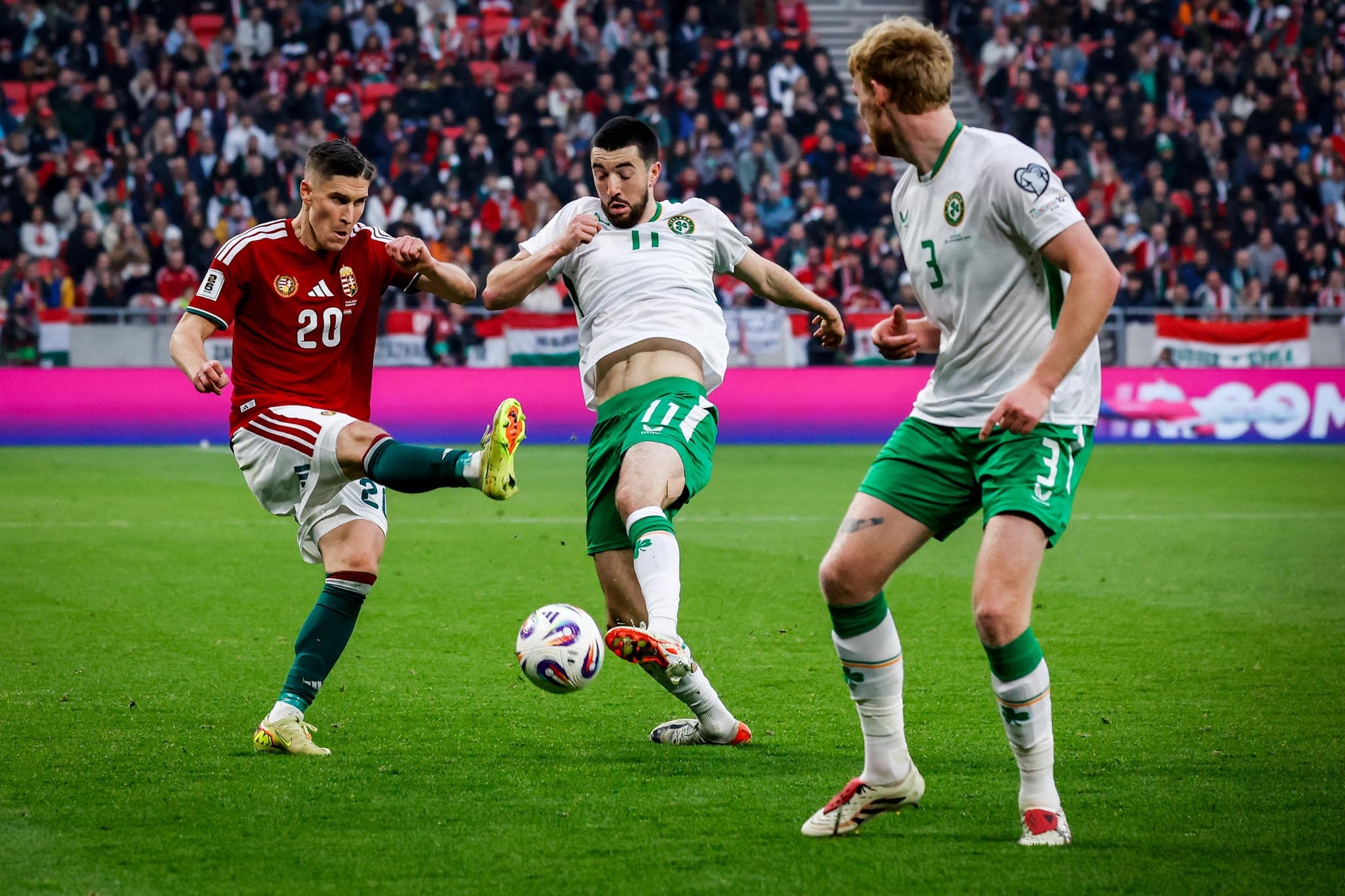 Fordítottak az írek a 96. percben