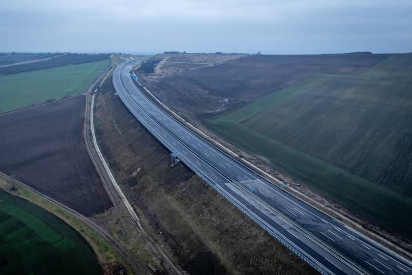 Megnyitották az észak-erdélyi autópálya újabb szakaszát